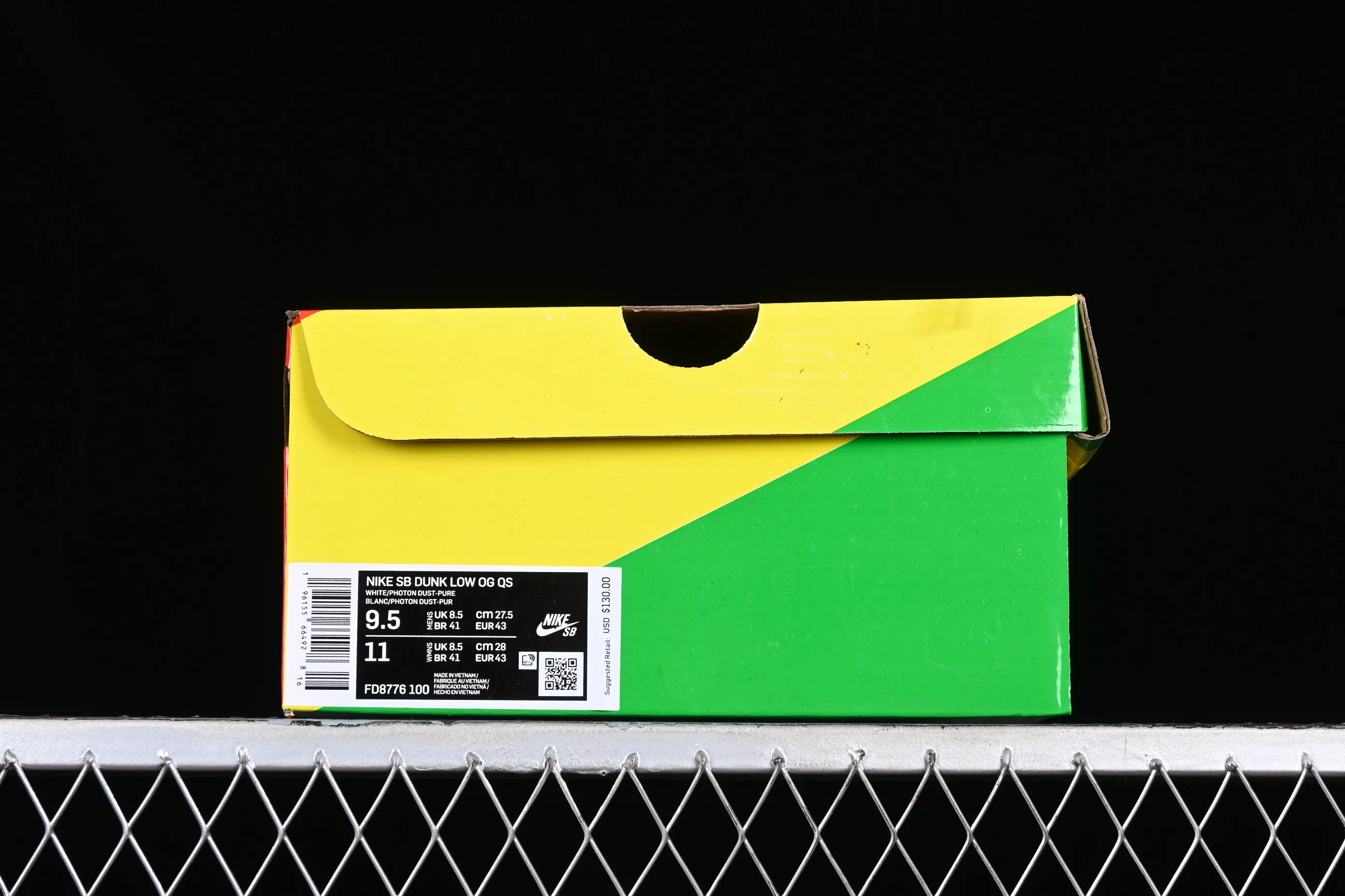 All categories Nk SB Dunk series Nk SB Dunk Low low-top sneakers M version pure original Concepts x Nk Dunk Low Pro SB "White lobster" full head layer white lobster SB low-top sports and leisure sneakers FD8776-100